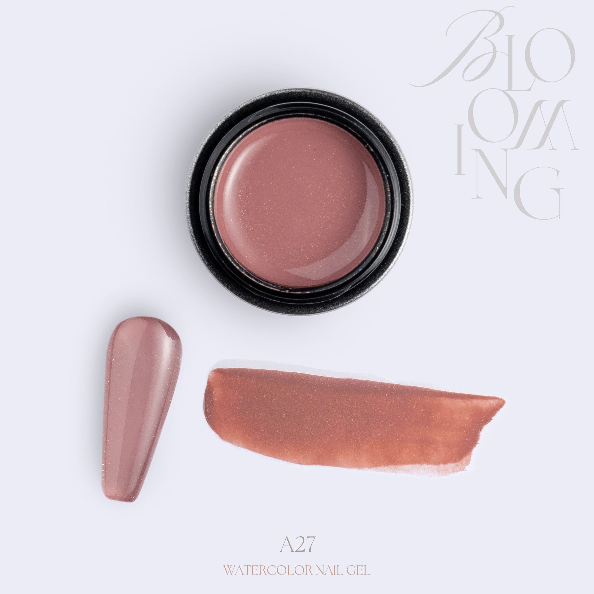Blooming Nails - No.2 Watercolor Nail Gel Set