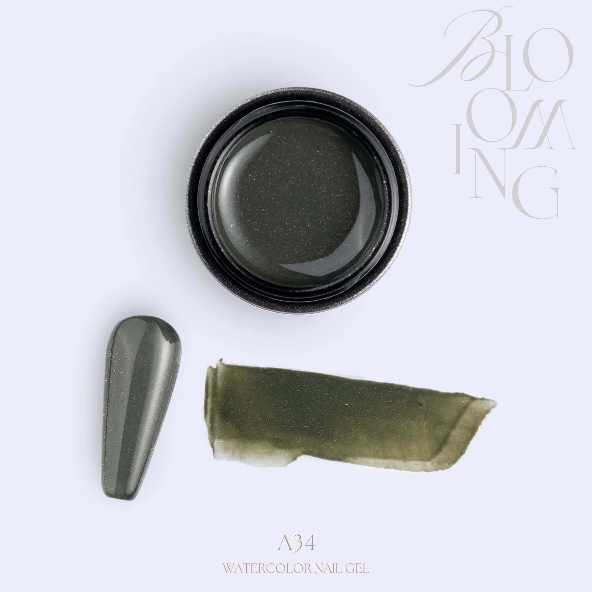 Blooming Nails - No.2 Watercolor Nail Gel Set
