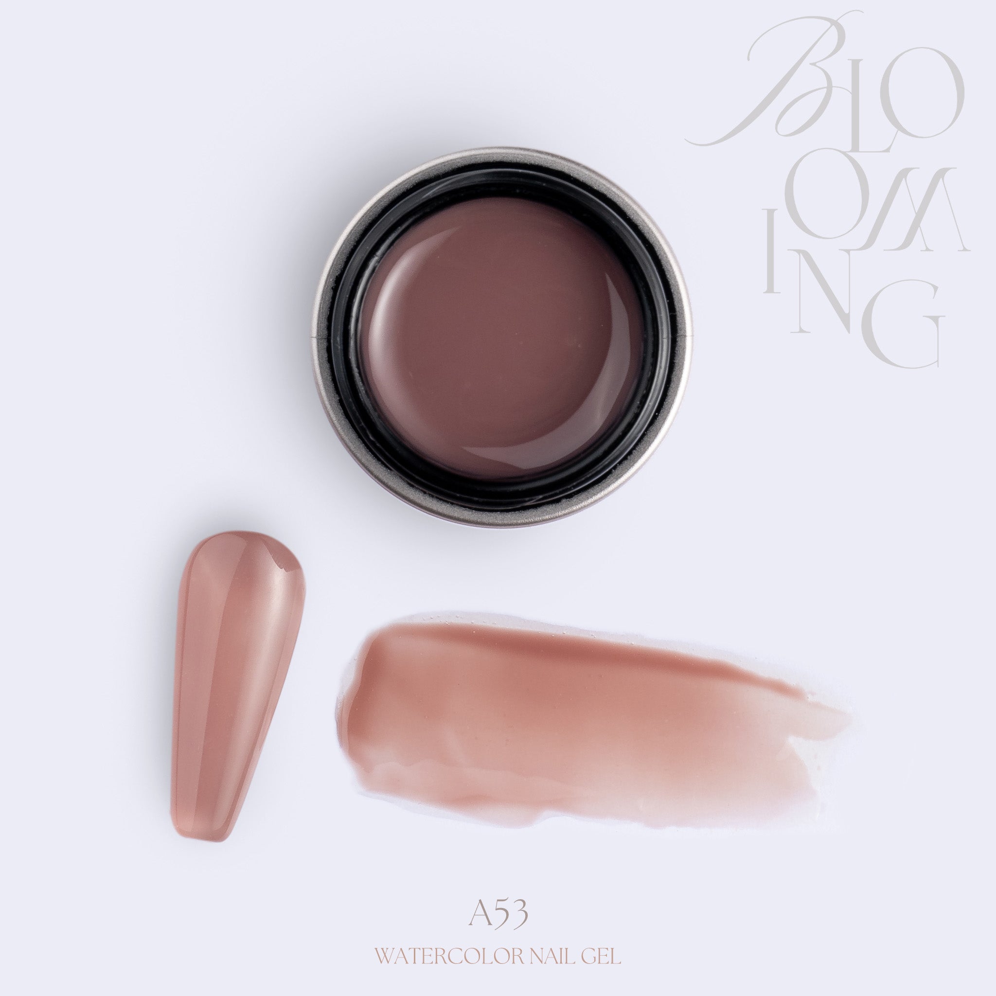 Blooming Nails - No.3 Watercolor Nail Gel Set