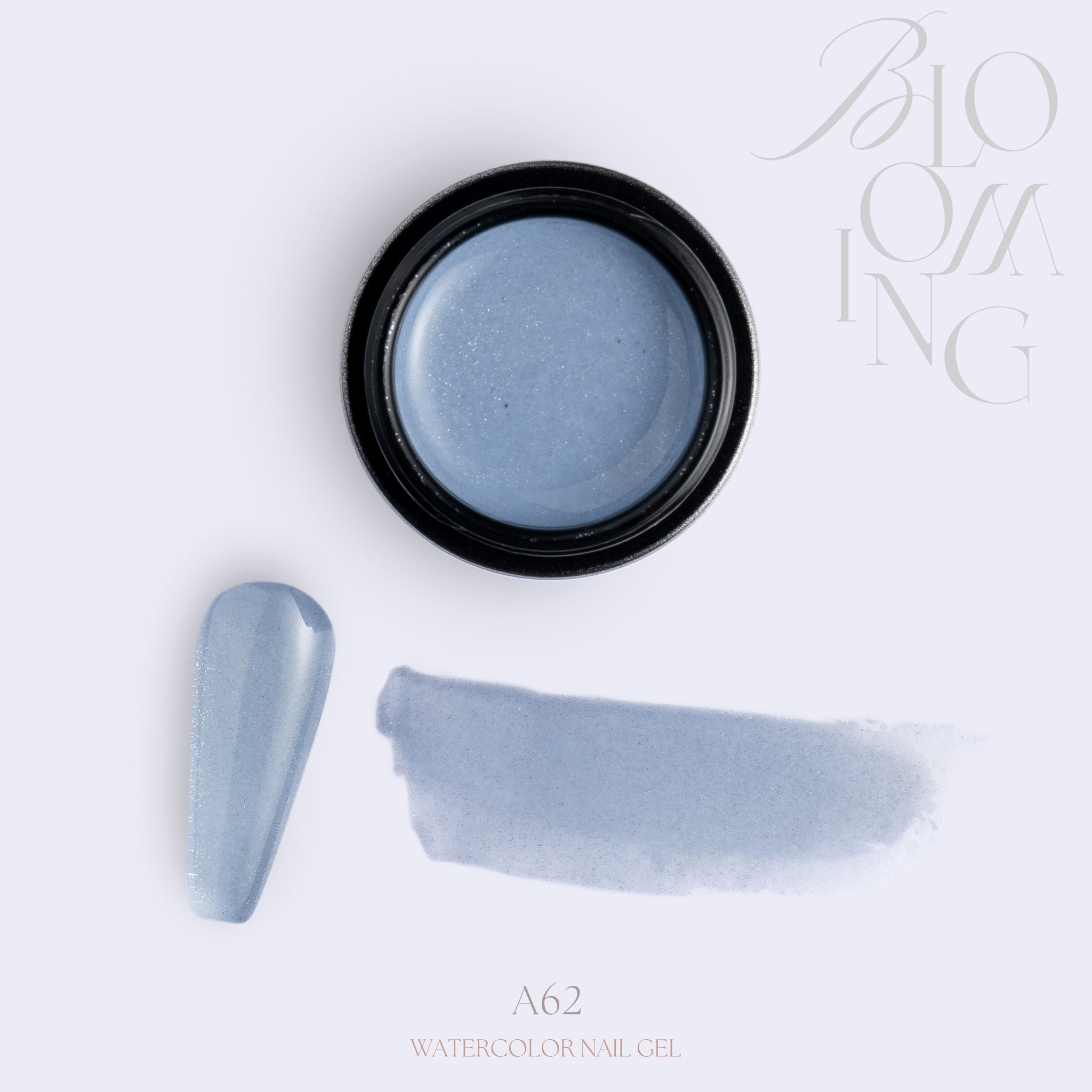 Blooming Nails - No.3 Watercolor Nail Gel Set