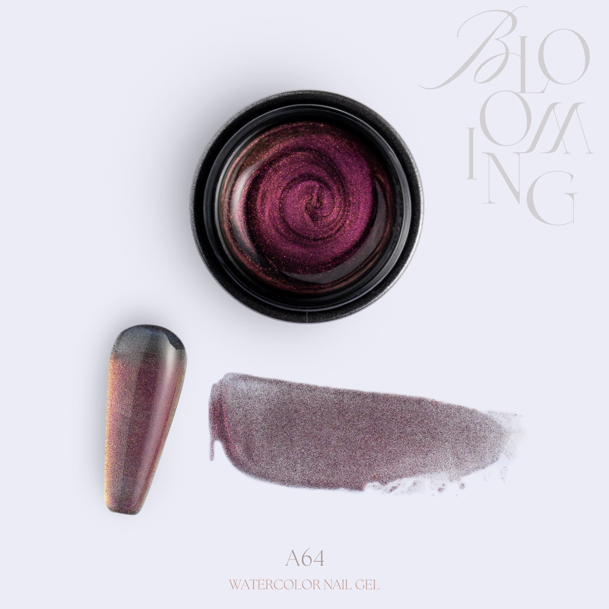 Blooming Nails - No.3 Watercolor Nail Gel Set