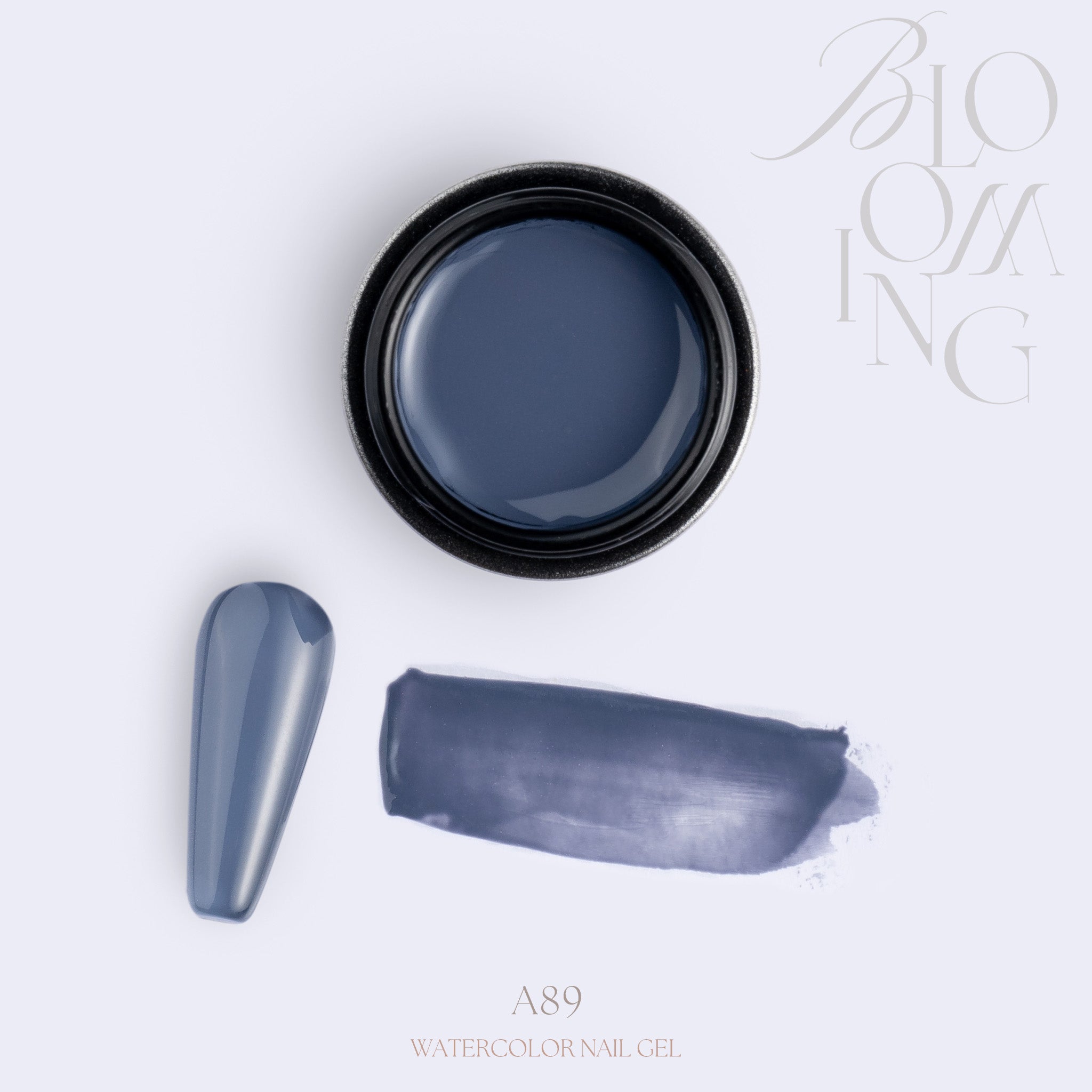 Blooming Nails - No.4 Watercolor Nail Gel Set