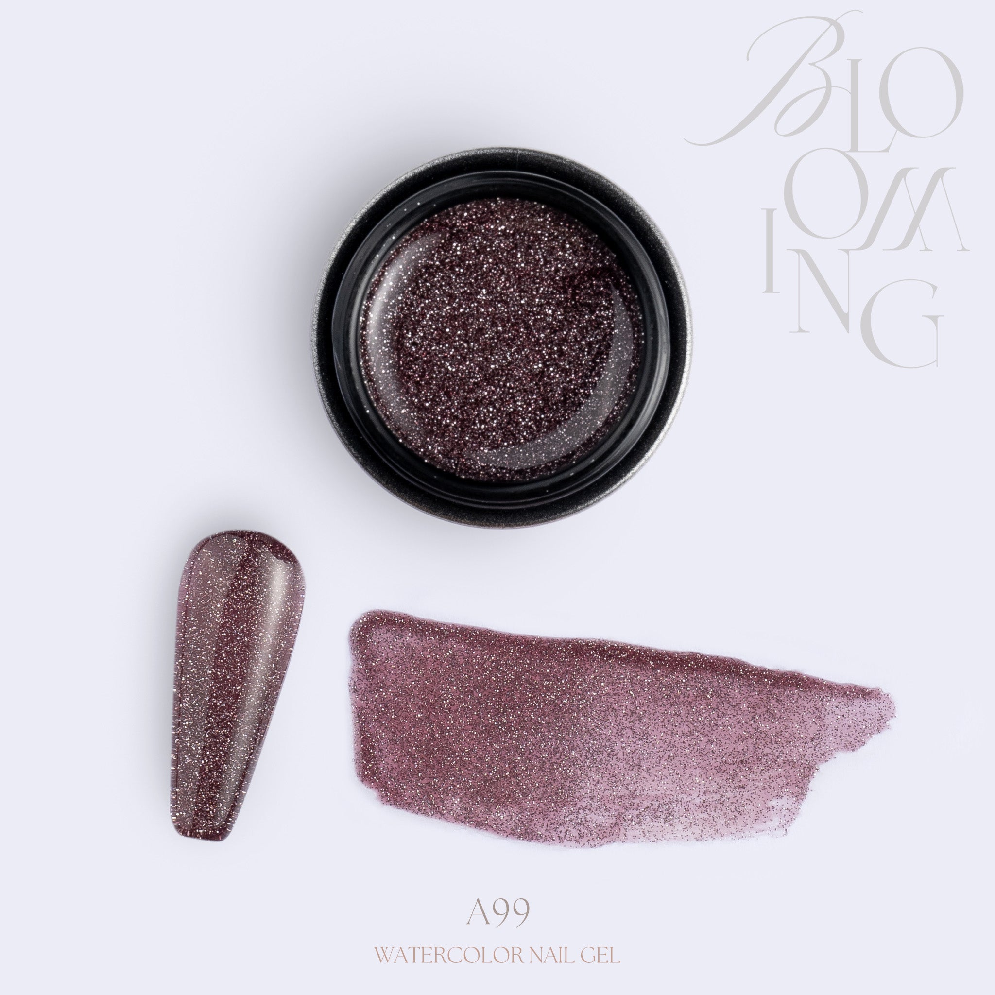 Blooming Nails - No.5 Watercolor Nail Gel Set