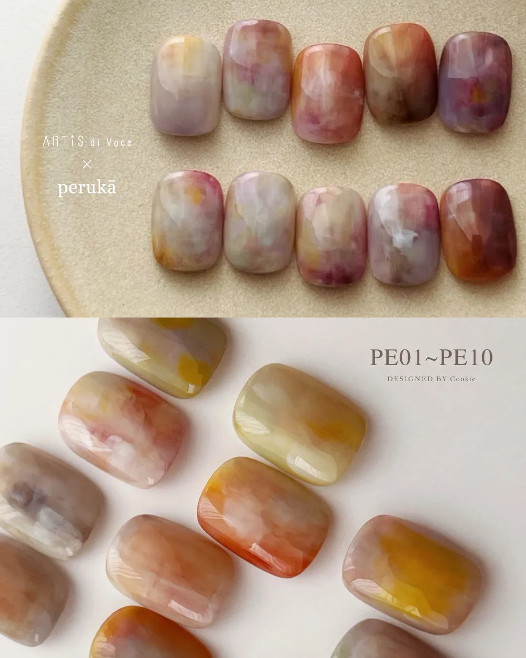 ARTiS di Voce x Perukā - Éclore Blooming Collection (PE01-PE10)