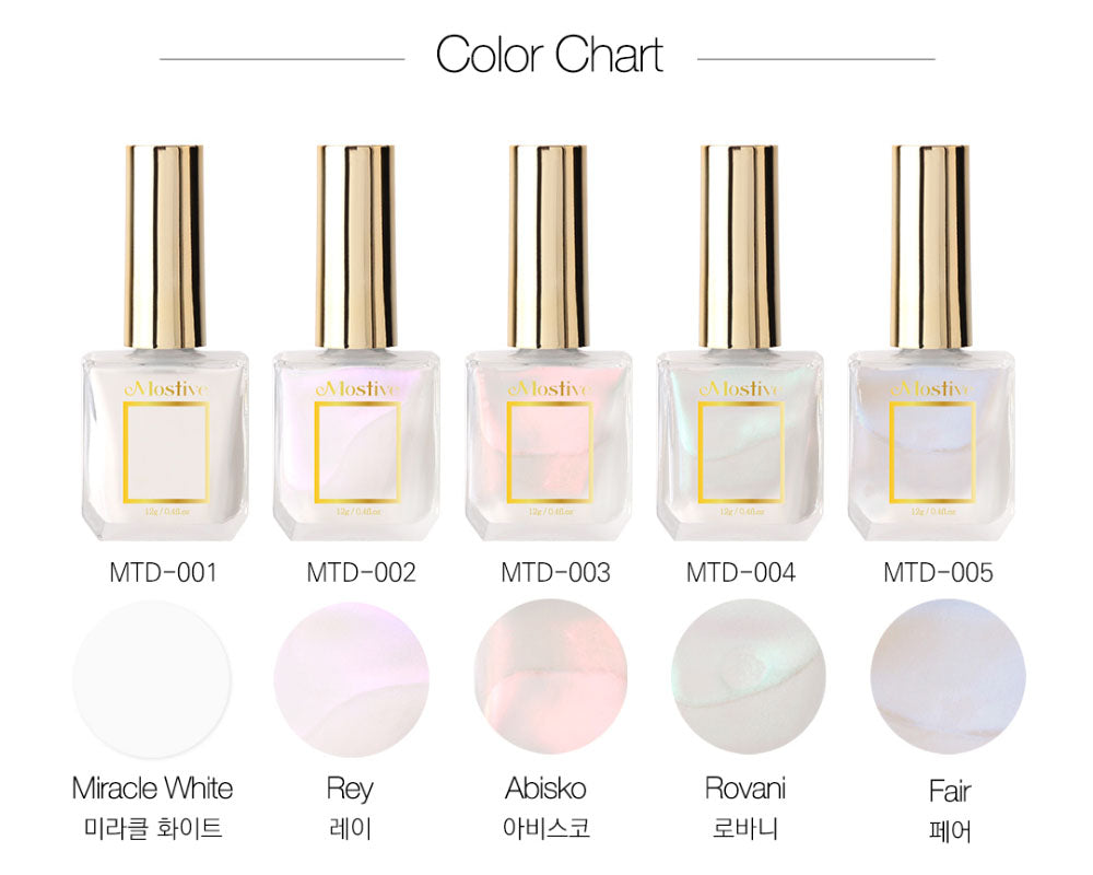 Mostive Aurora Beam Tint Drop Polish Collection (5 Colors) [MTD001-005]