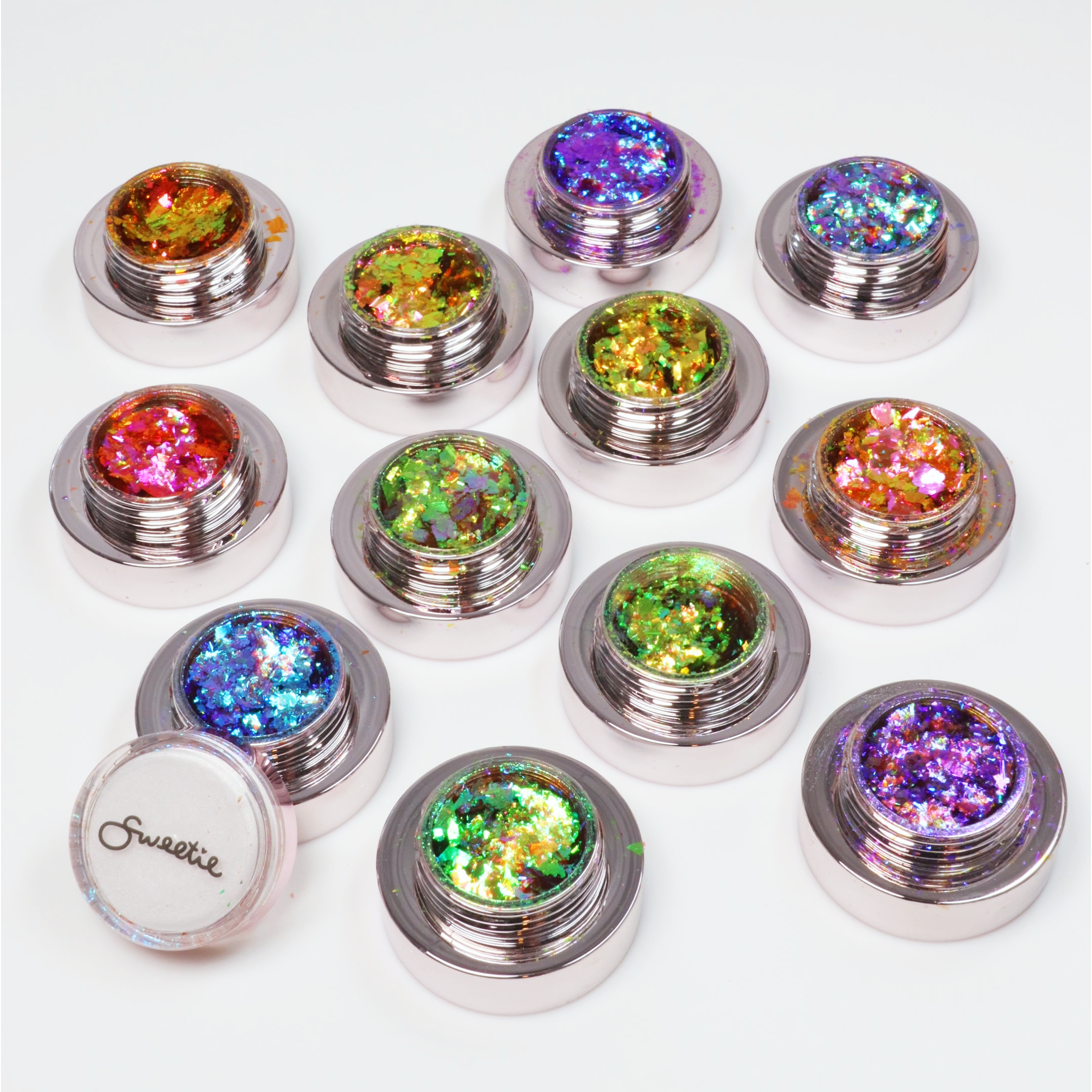 Sweetie Nail Supply - Flake Glitters (12 Types)