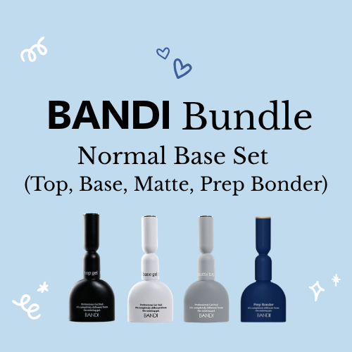[Bundle] BANDI - Normal Base Set (Top, Base, Matte, Prep Bonder)