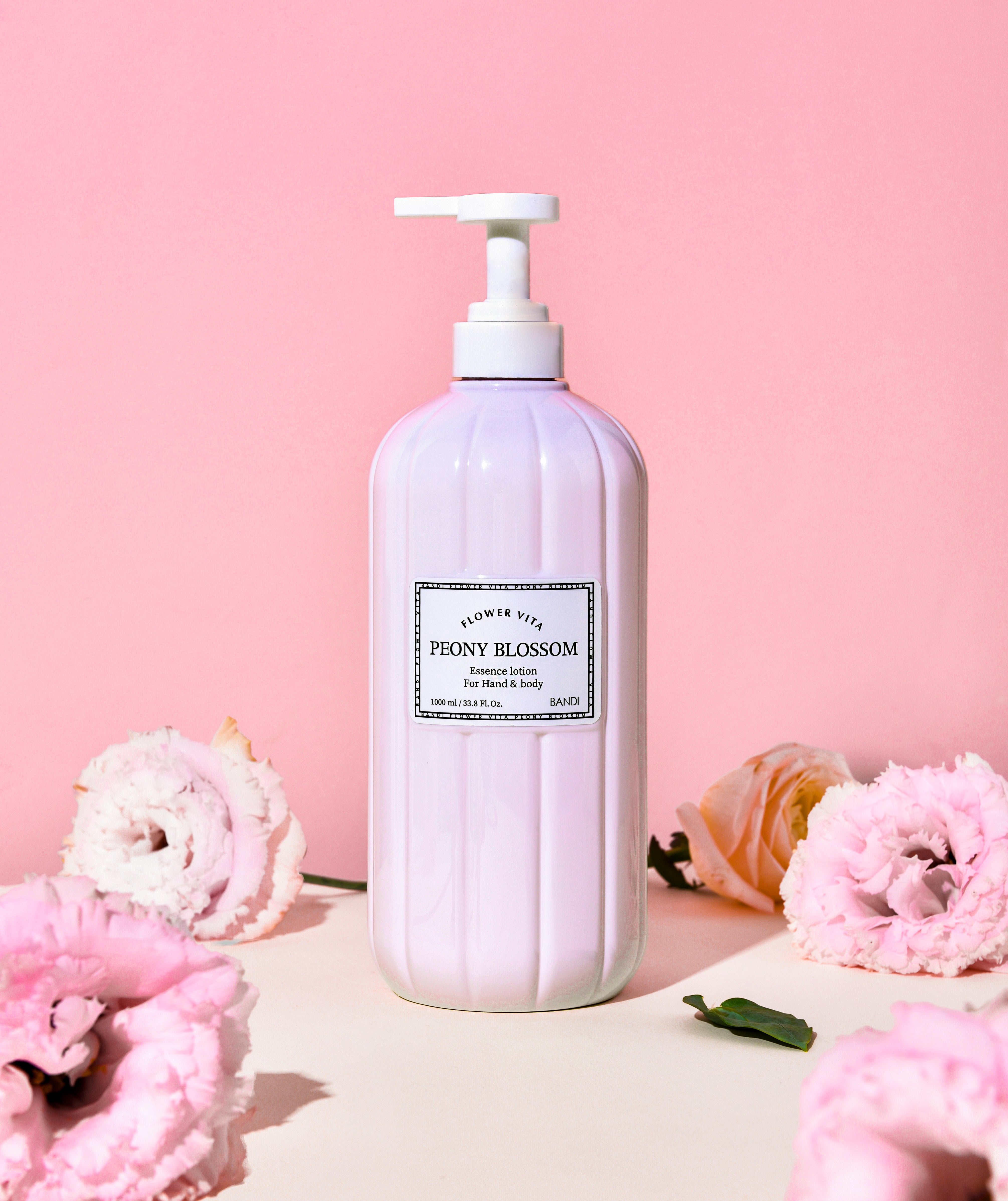 BANDI - Essence Lotion 1000mL (Lime Forest, Baby Cotton, Lily Musk, Peony Blossom, Greenery Fig, Mossy Wood)