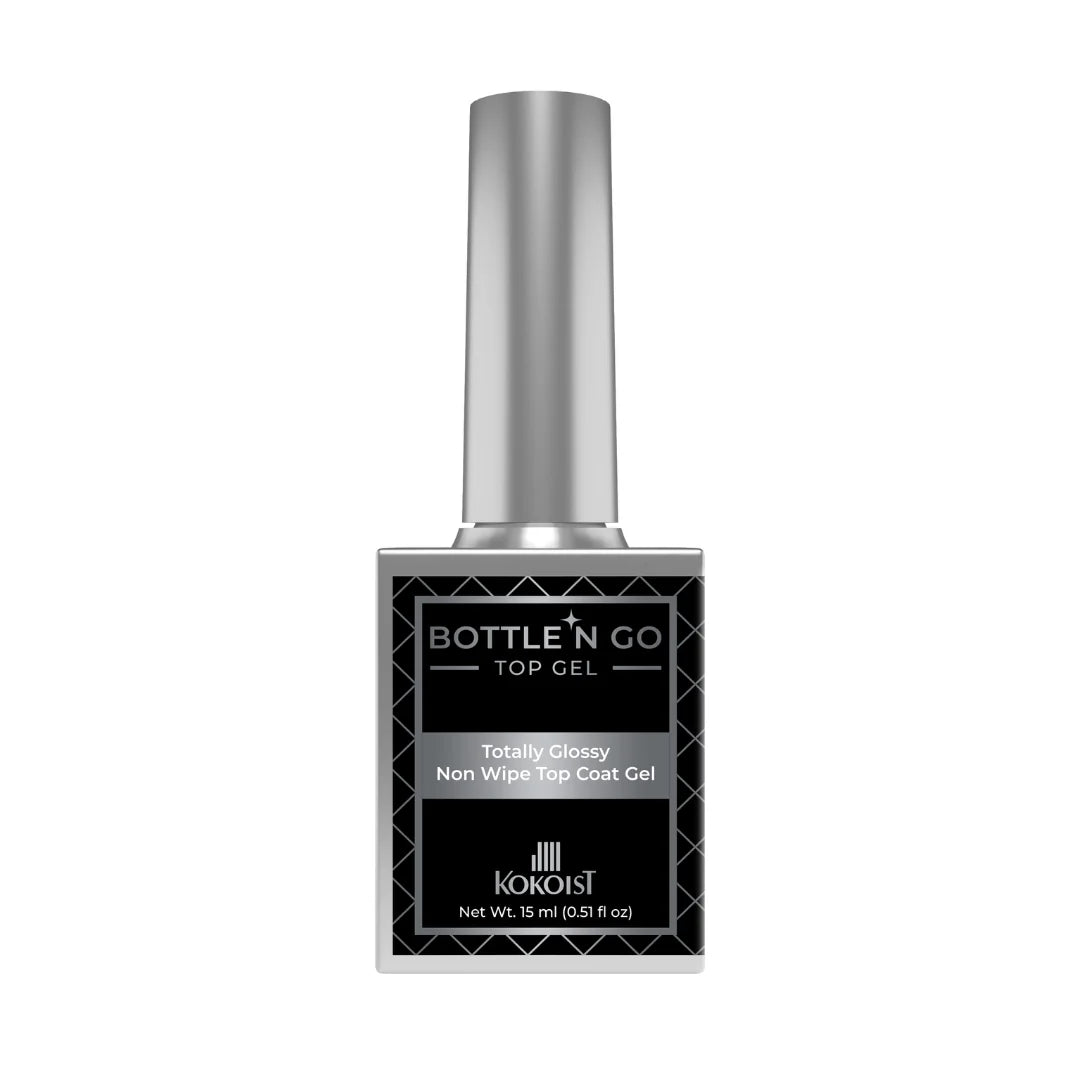 Kokoist - Bottle 'N Go Totally Glossy Non Wipe Top Coat Gel (BC-T)