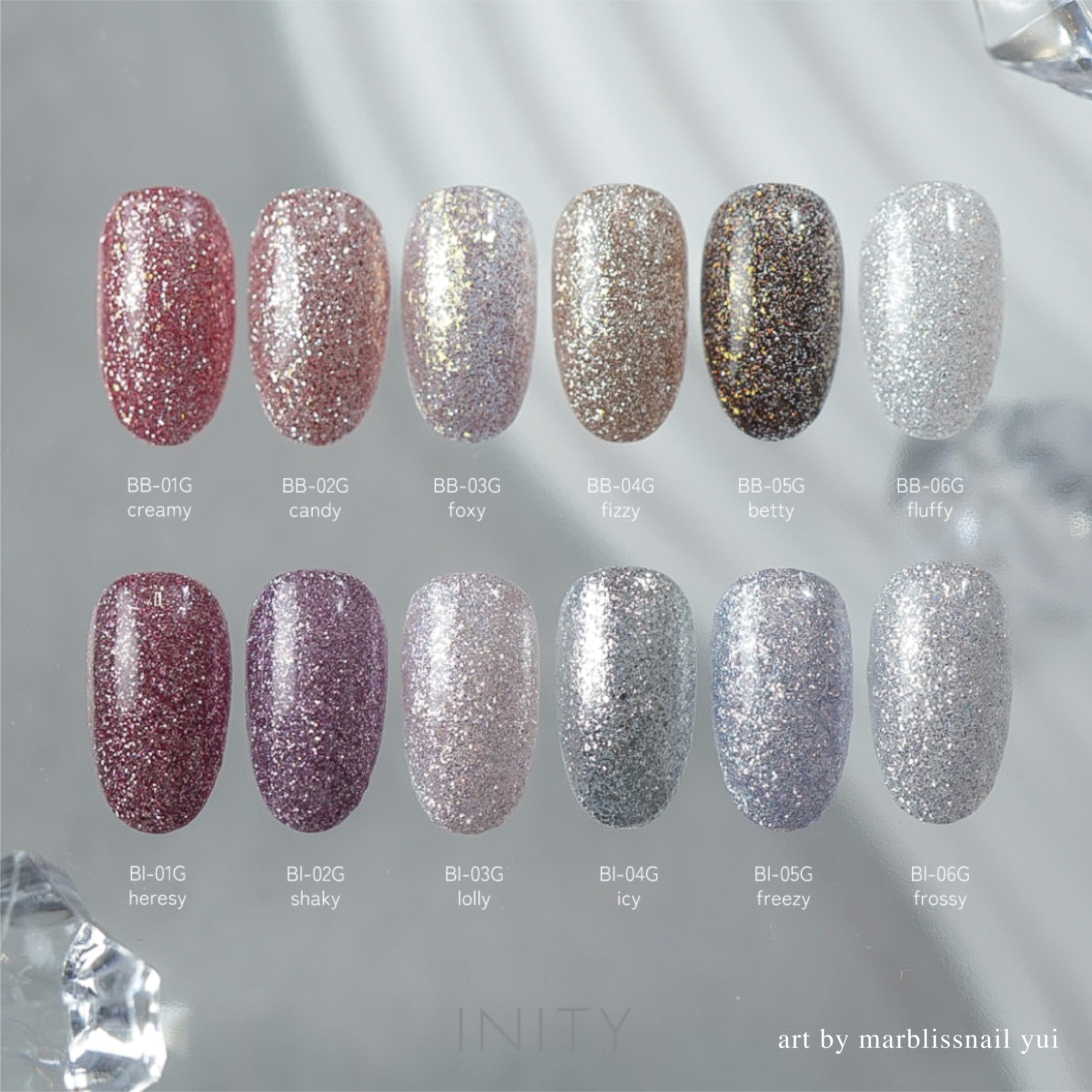 INITY - Bubbly Ice Collection