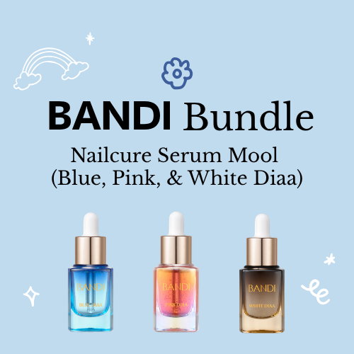 [Bundle] BANDI - Nailcure Serum Mool (Blue Dia, Pink Dia, White Diaa)