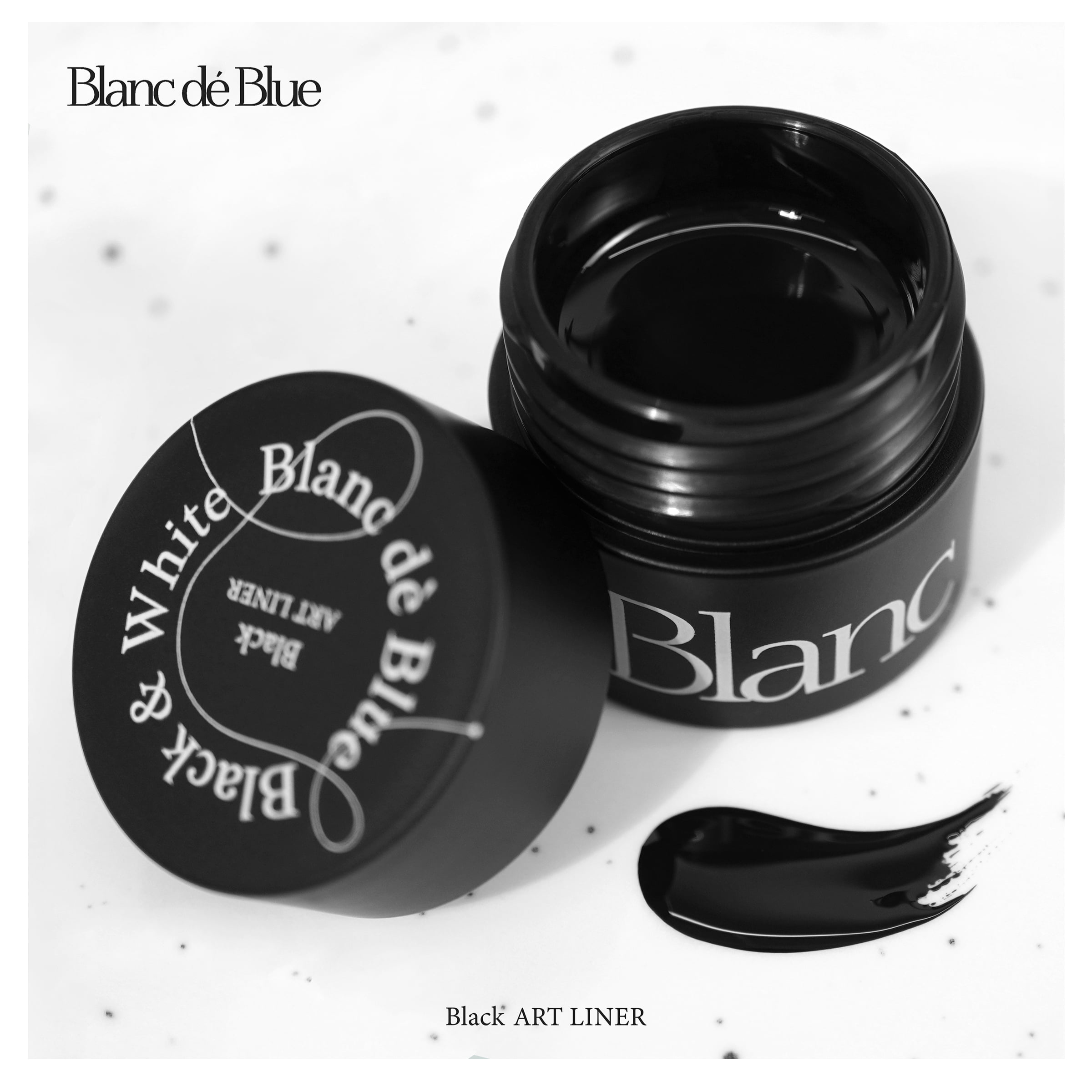 Blanc de Blue Art Liner Set/Individual Gels (Black & White)