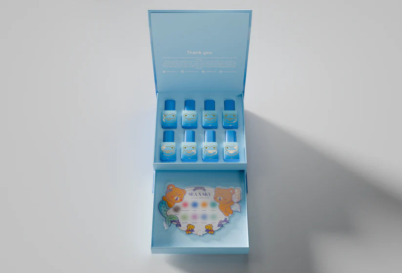 Crisania Neri - Sea x Sky – Magnetic Cat Eye Gel Color (Made in Japan)