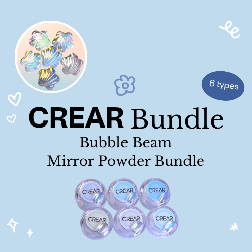 [Bundle] CREAR - Bubble Beam Mirror Powder Bundle (6pcs)
