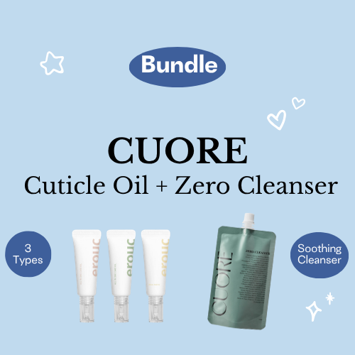 [Bundle] CUORE - Cuticle Oil + Zero Cleanser
