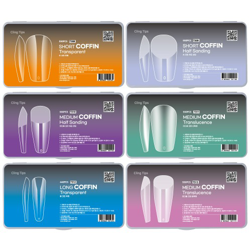 Viewgel - Cling Coffin Tip Series (6 types)