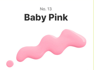 MORE Art Liquid 2 Collection - No. 13 Baby Pink