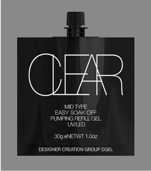 DGEL Pumping Clear Gel Refill 30g (3 Types)
