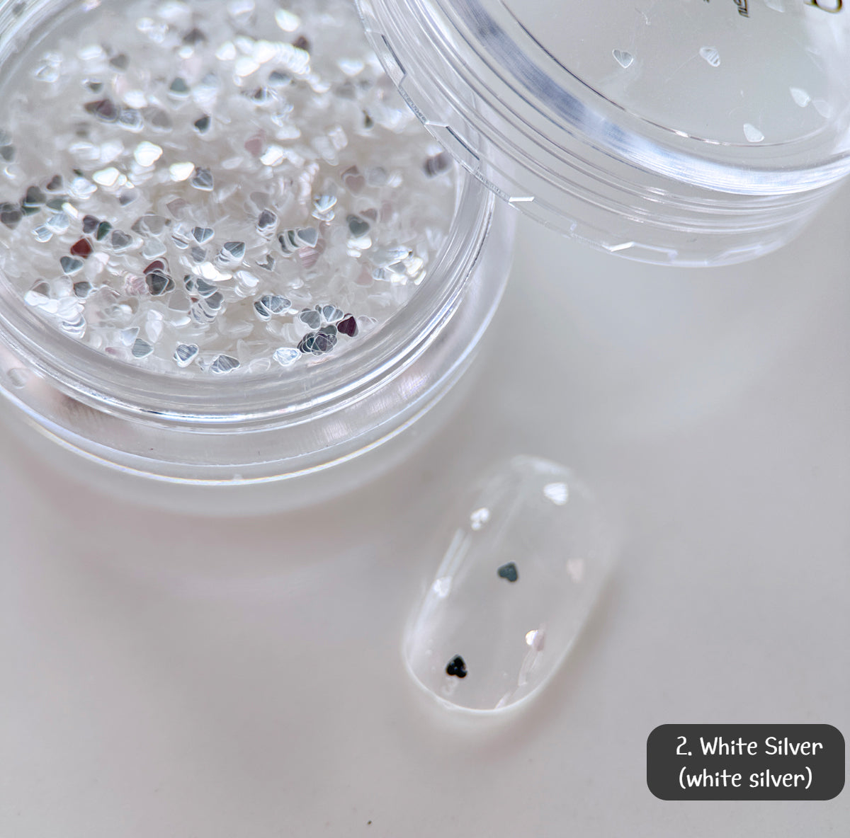 Bonniebee - 1mm Super Mini Heart Spangle