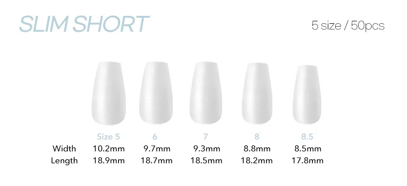 DIAMI Canoe Square - Slim Short Refills