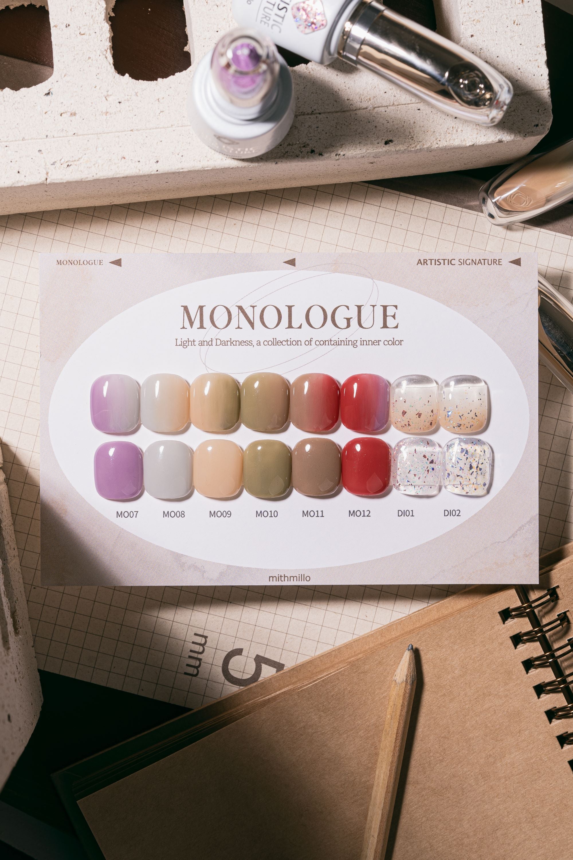 Mithmillo Signature Polish Gel Monologue Series (HEMA- FREE)