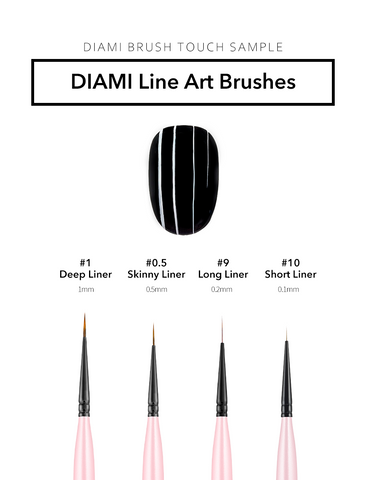 DIAMI No. 1 Deep Liner Brush