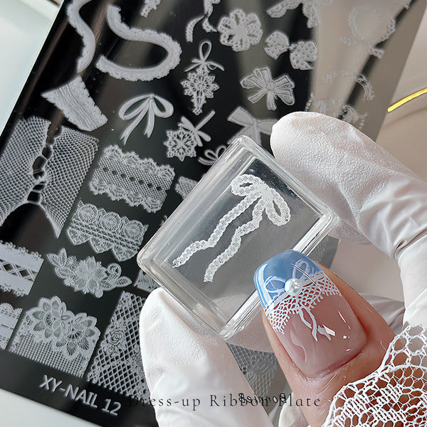 Bonniebee - Dress-Up Ribbon Stamping Plate