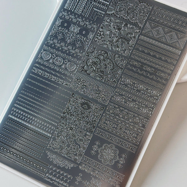 Bonniebee - Ethnic Romance Stamping Plate