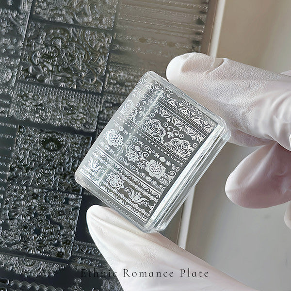 Bonniebee - Ethnic Romance Stamping Plate