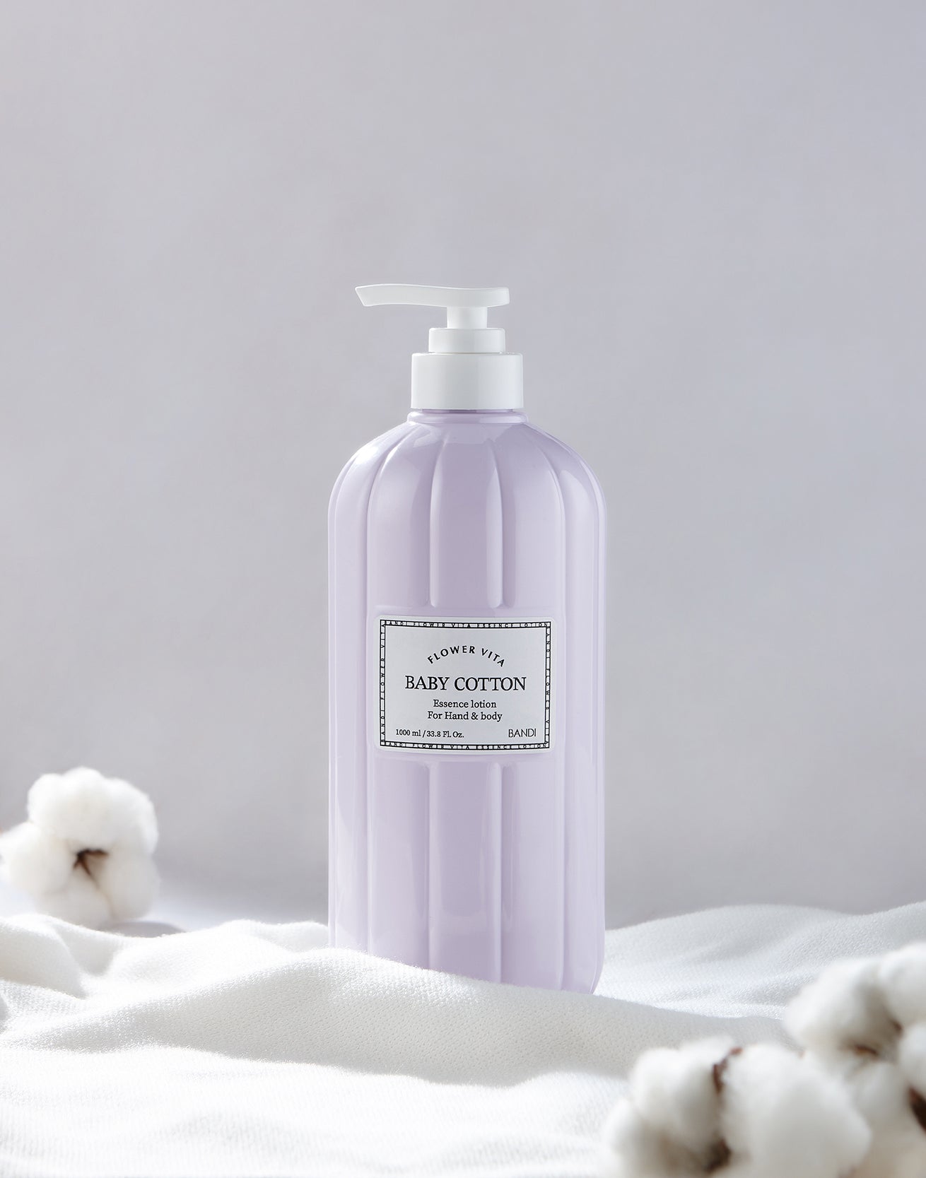 BANDI - Essence Lotion 1000mL (Lime Forest, Baby Cotton, Lily Musk, Peony Blossom, Greenery Fig, Mossy Wood)