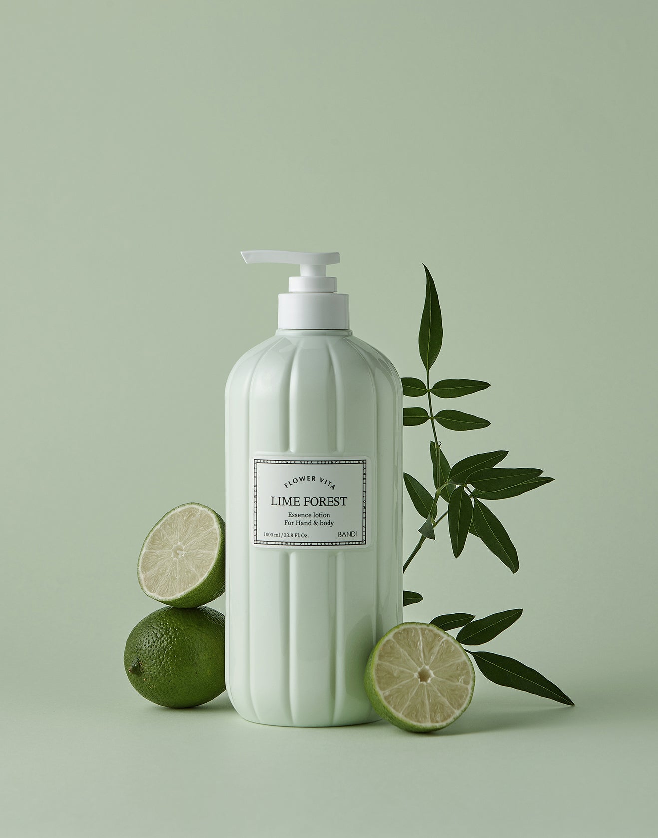 BANDI - Essence Lotion 1000mL (Lime Forest, Baby Cotton, Lily Musk, Peony Blossom, Greenery Fig, Mossy Wood)