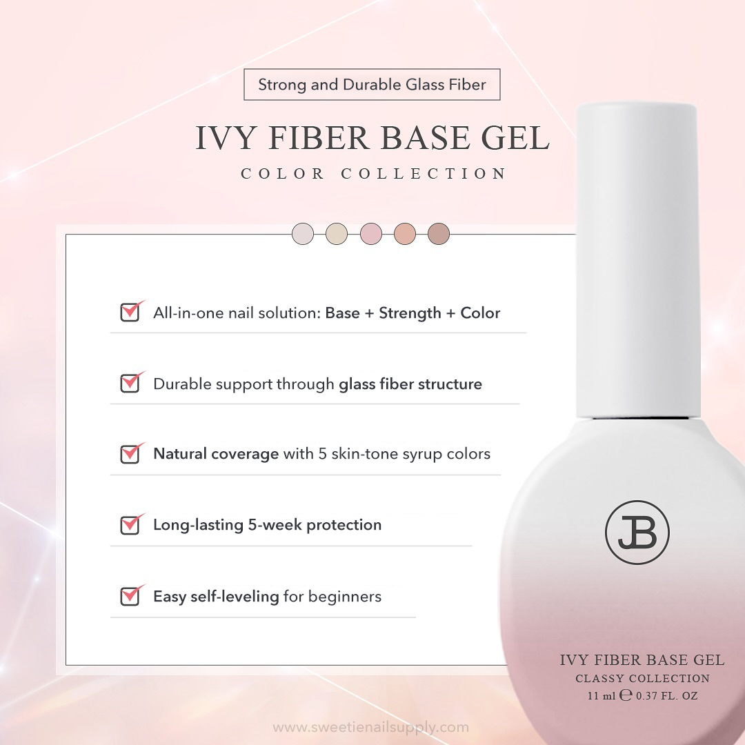 JIN.B - Ivy Fiber Base Gel (Colour Collection Series)