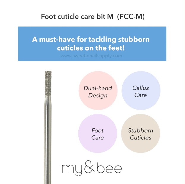 my&bee - Foot cuticle care bit M (FCC-M)