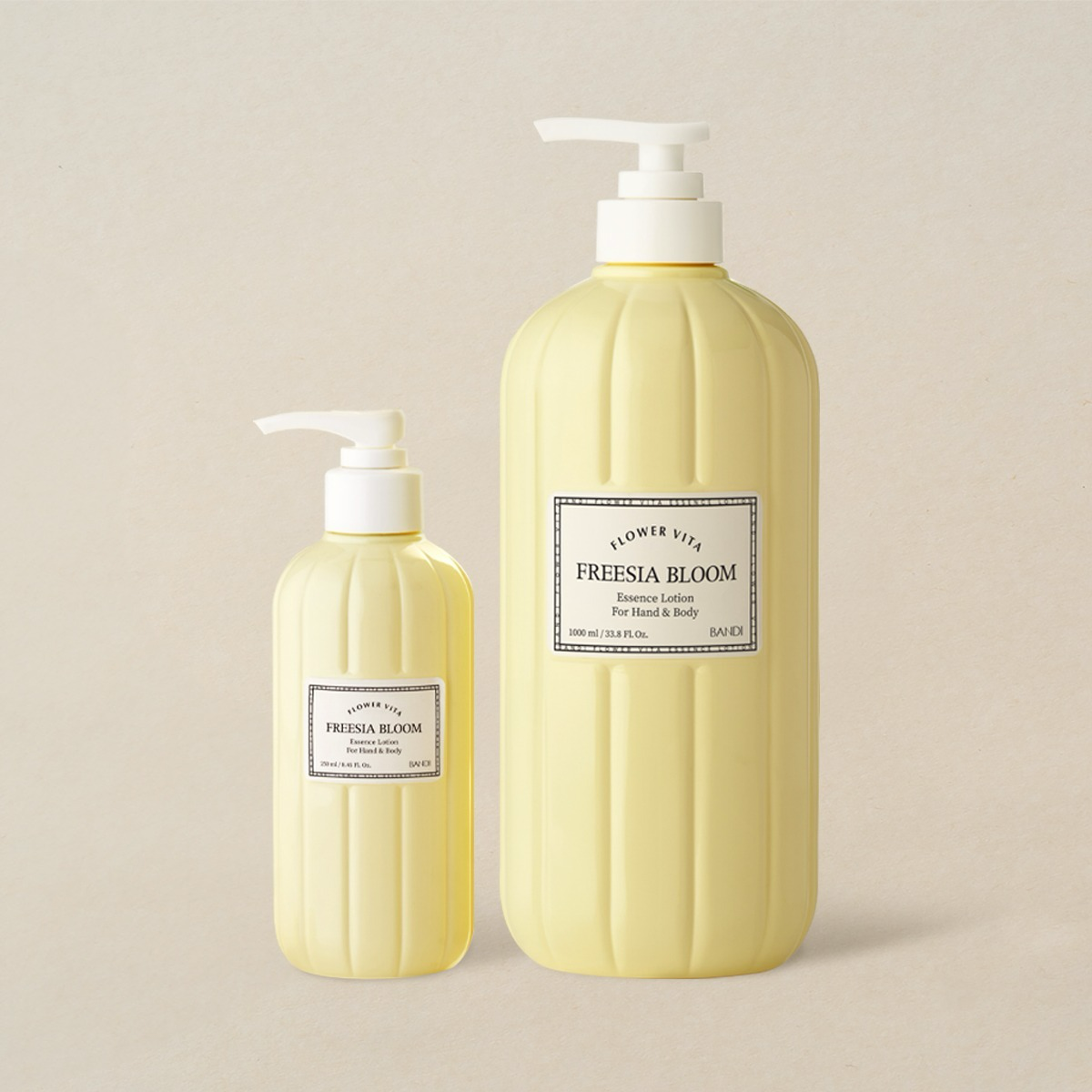 BANDI - Essence Lotion 1000mL (Lime Forest, Baby Cotton, Lily Musk, Peony Blossom, Greenery Fig, Mossy Wood)