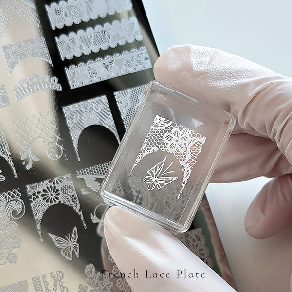 Bonniebee - French Lace Stamping Plate