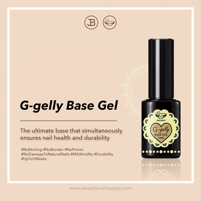 Gracia G-Gelly Base Gel (14ml Bottle)