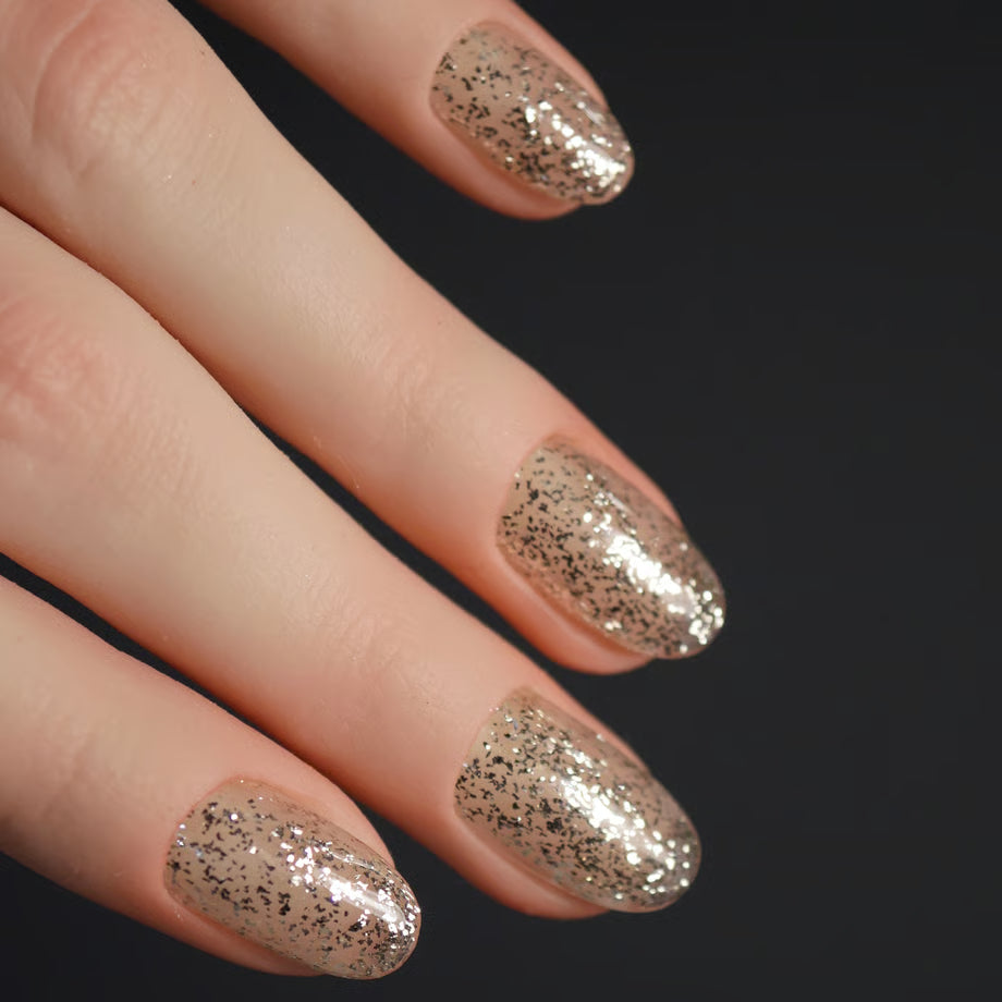 Ungu Nails - Grease Silver Flakes S/L