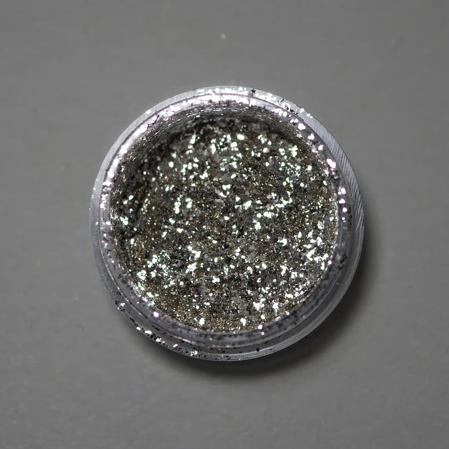 Ungu Nails - Grease Silver Flakes S/L