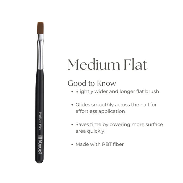 Kokoist Medium Flat Brush