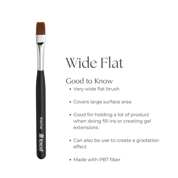 Kokoist Wide Flat Brush