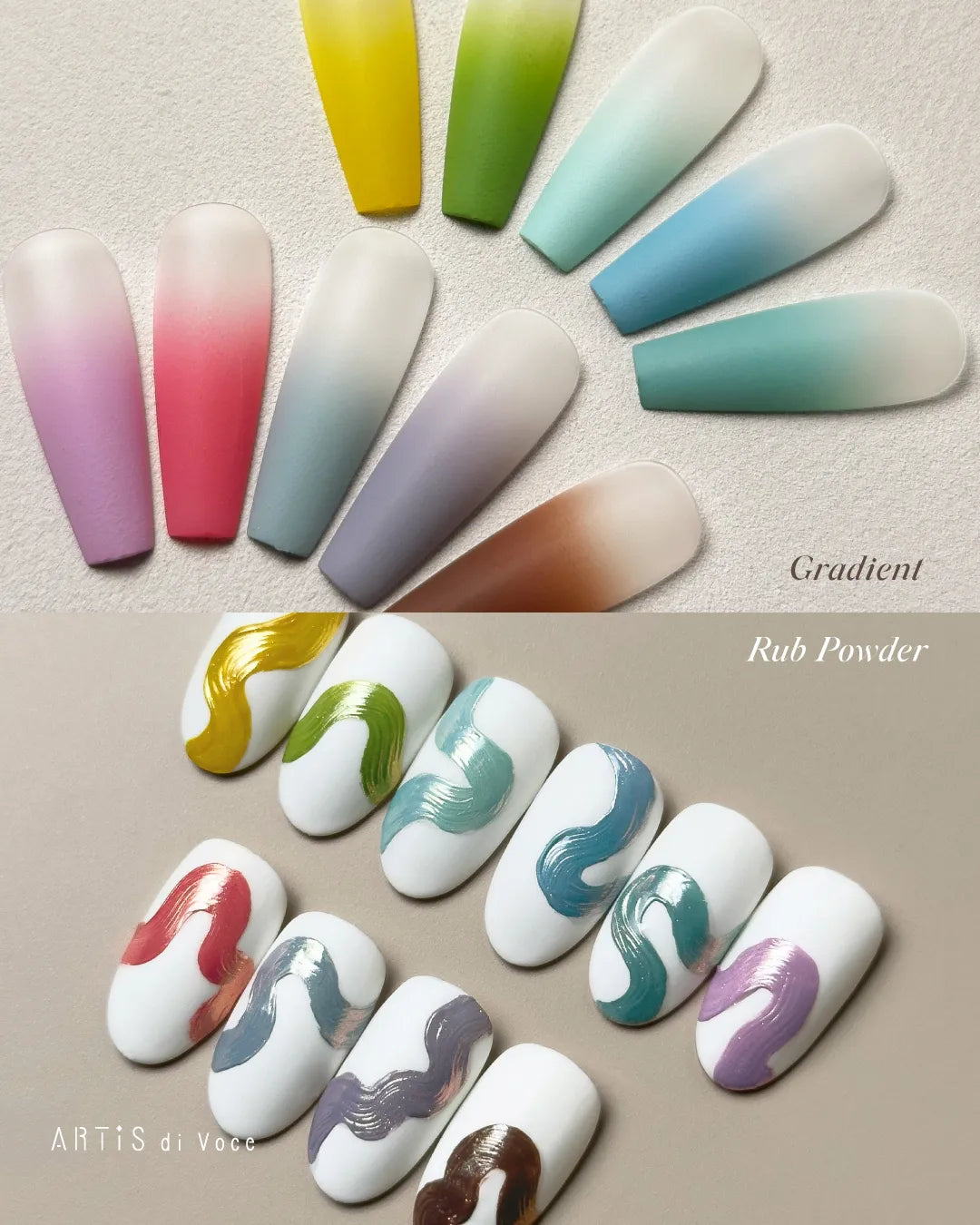 ARTiS di Voce - Gradient Art Gel (AG011 to AG020)