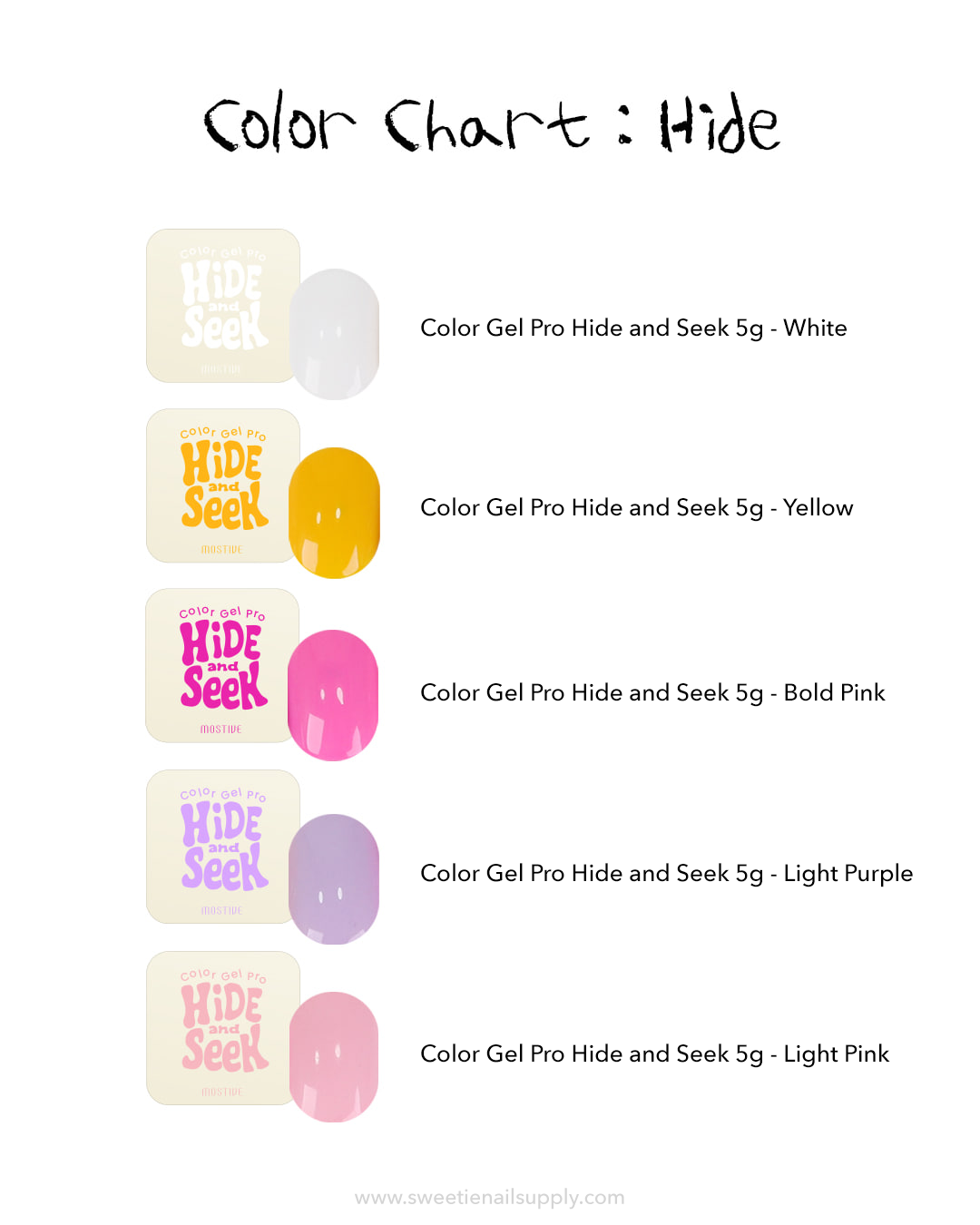Mostive - Pro Hide and Seek 5g (10pcs)