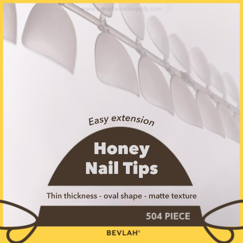 Bevlah - Honey Nail Tip Extensions