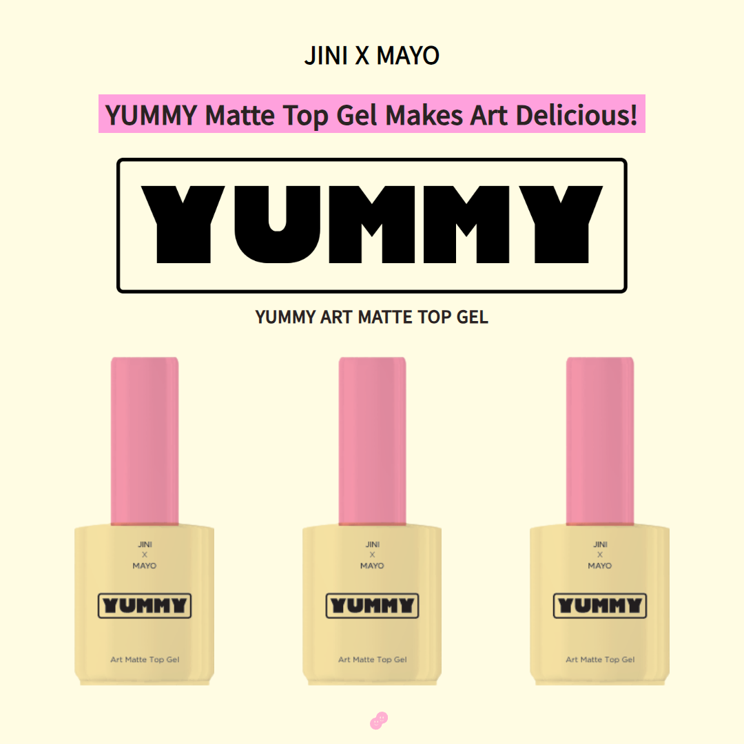 Jini x MAYO Yummy Matte Top Gel