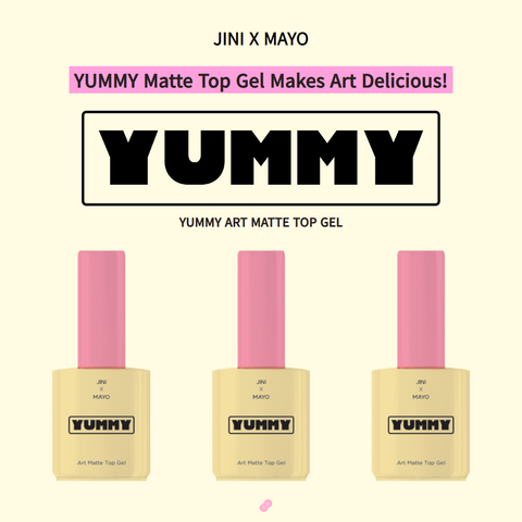 Jini x MAYO Yummy Matte Top Gel