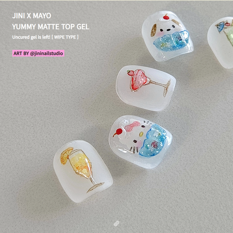 Jini x MAYO Yummy Matte Top Gel