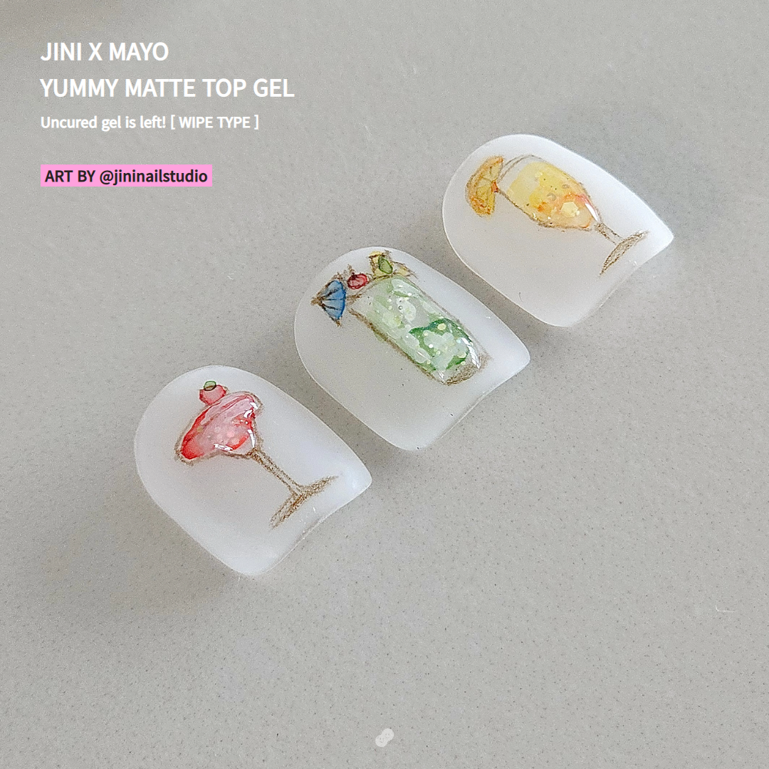 Jini x MAYO Yummy Matte Top Gel