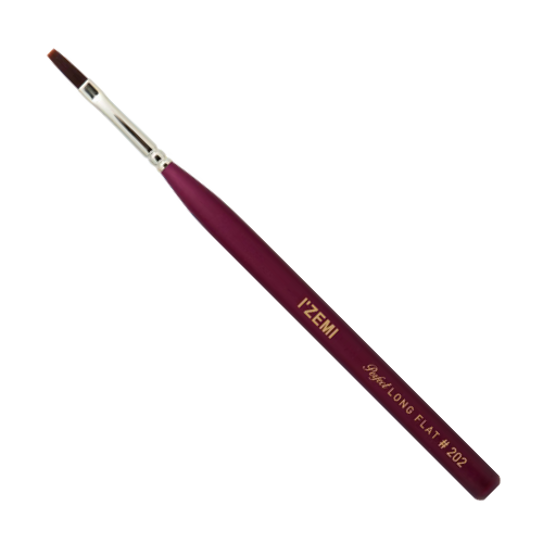 IZEMI Long Flat Brush #202