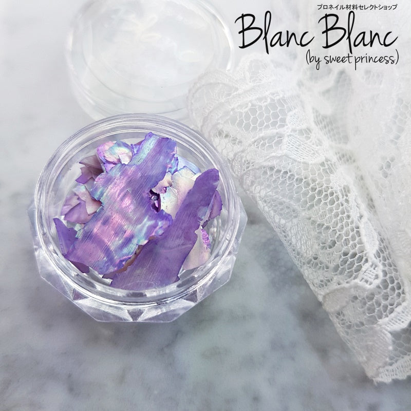 Blanc Blanc - (M32) Pastel Purple Opal Mother-of-pearl