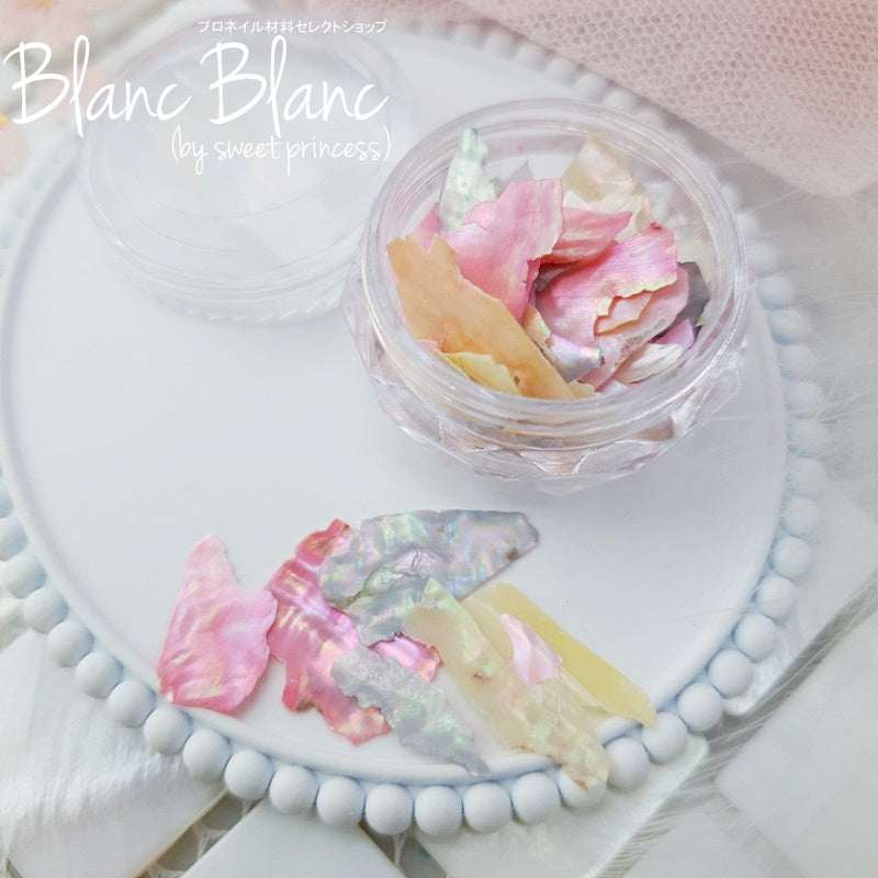 Blanc Blanc - (M28) Silver/Pink Pastel Tone Mother-of-pearl